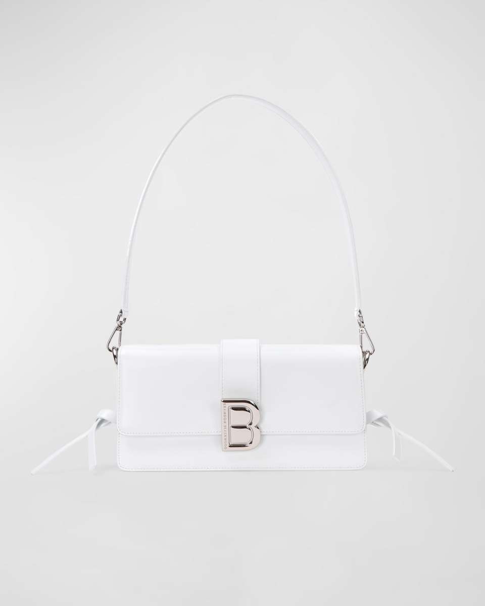 Nia Flap Leather Shoulder Bag